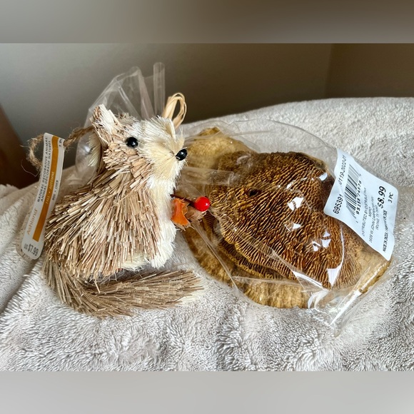 Home decor (NWT) animal & mushroom dried - Picture 3 of 11